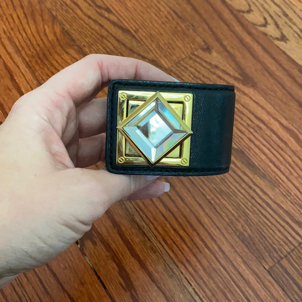 Michael Kors leather cuff